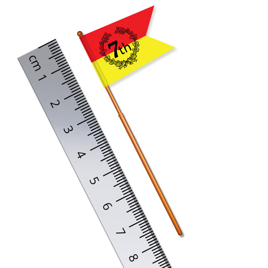 US 7th Cavalry Regiment Guidon Flag (Wild West Era) Britains Herald Version