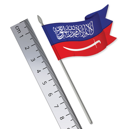 Arab Flag (Blue & Red) from the French conquest of Algeria