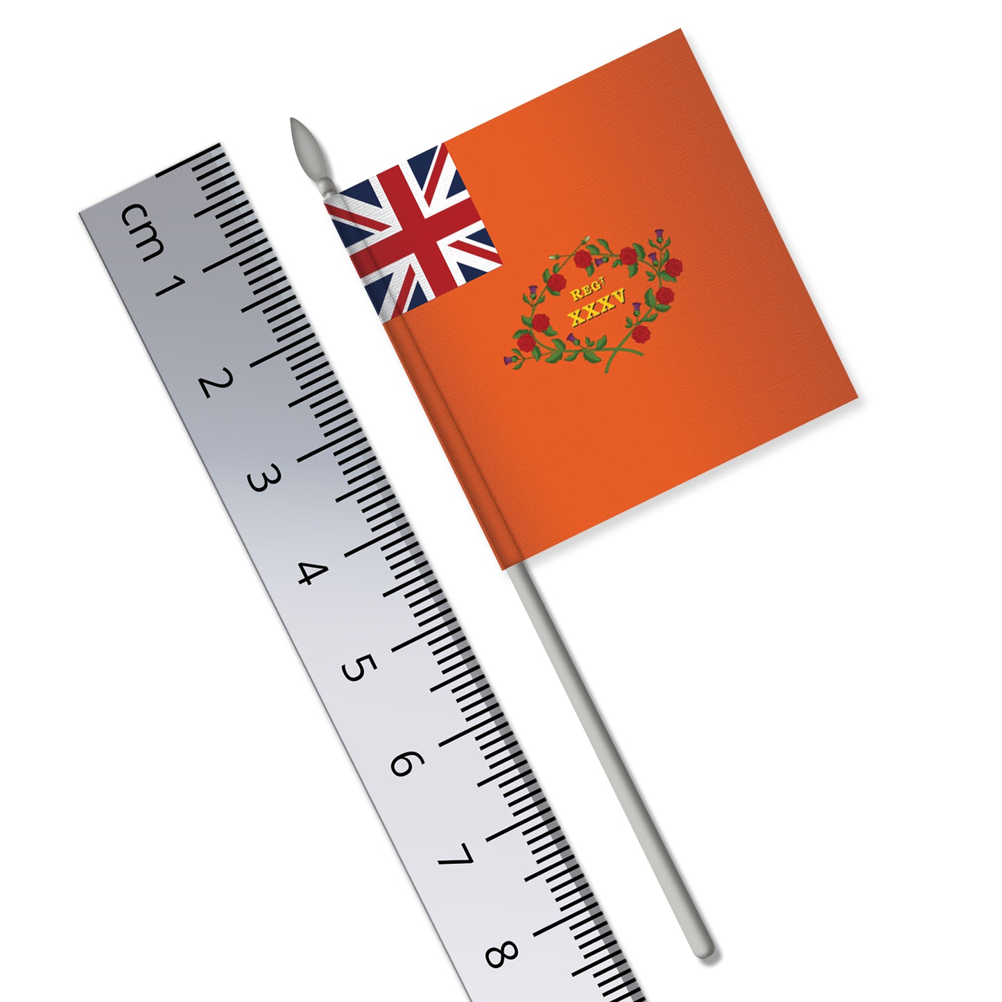 British 35th (Royal Sussex) Regiment of Foot Flag (Napoleonic Wars)