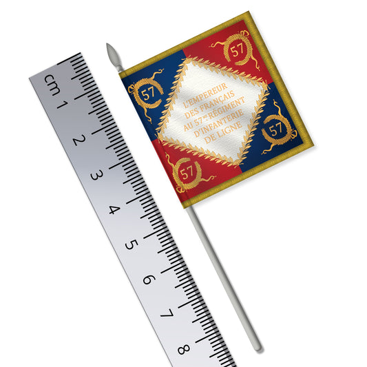 The French 57th Infantry Flag (Napoleonic Wars)