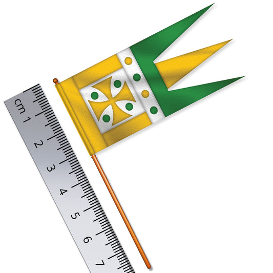 Norman Banner (Yellow & Green)
