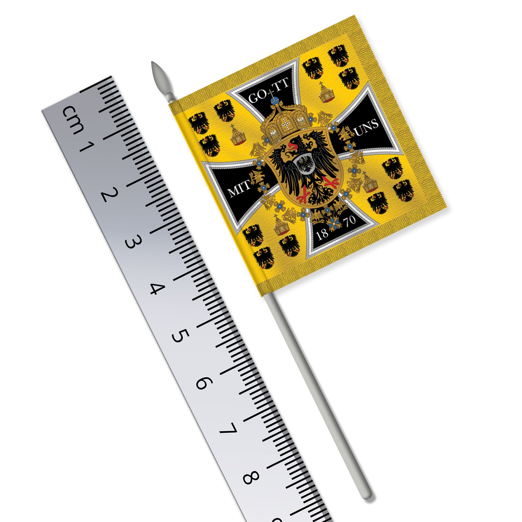 Franco Prussian War Of 1870 Prussia 1 32 Scale Toy Soldier Flag franco-prussian-war-of-1870-prussia-1-32-scale-toy-soldier-flag