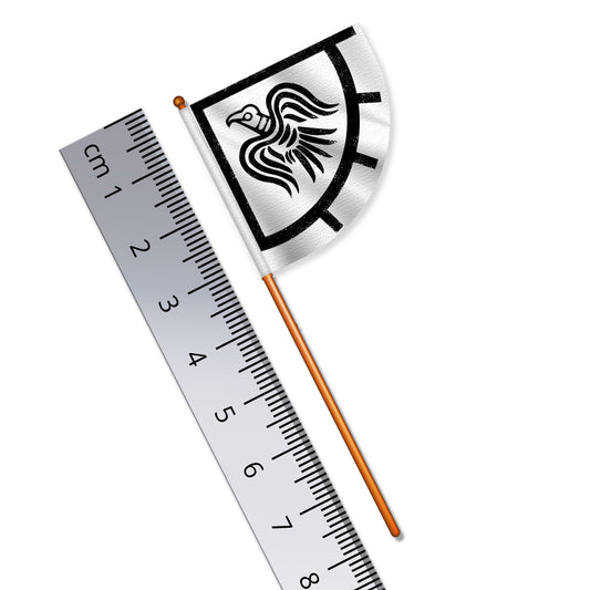 Viking Raven Banner (Black & White)