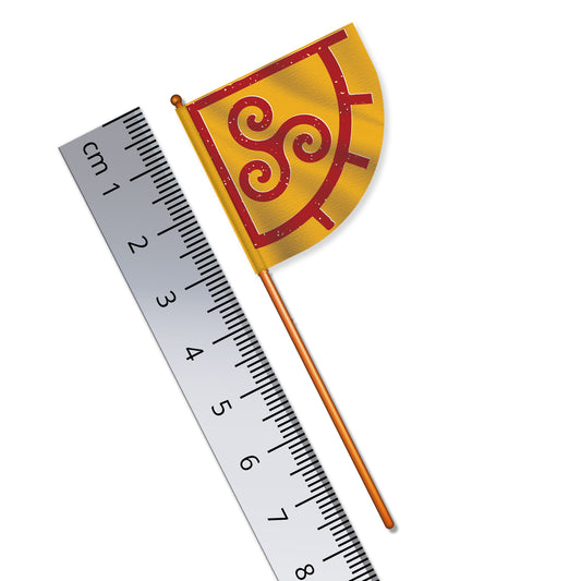 Viking Triskele Banner (Horns of Odin)