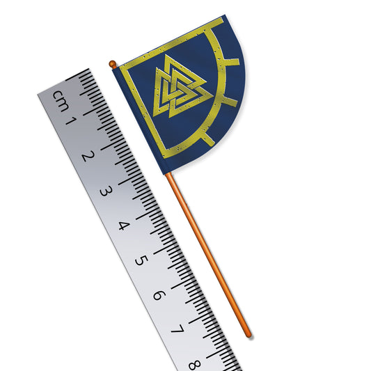Viking Valknut Banner (Knot of the Slain)