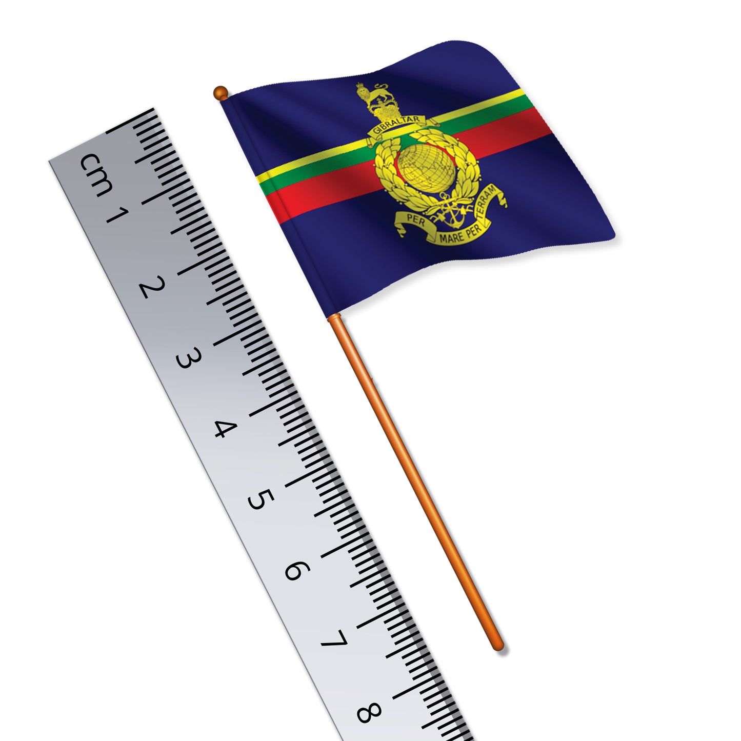 British Royal Marine Commandos Regiment Flag