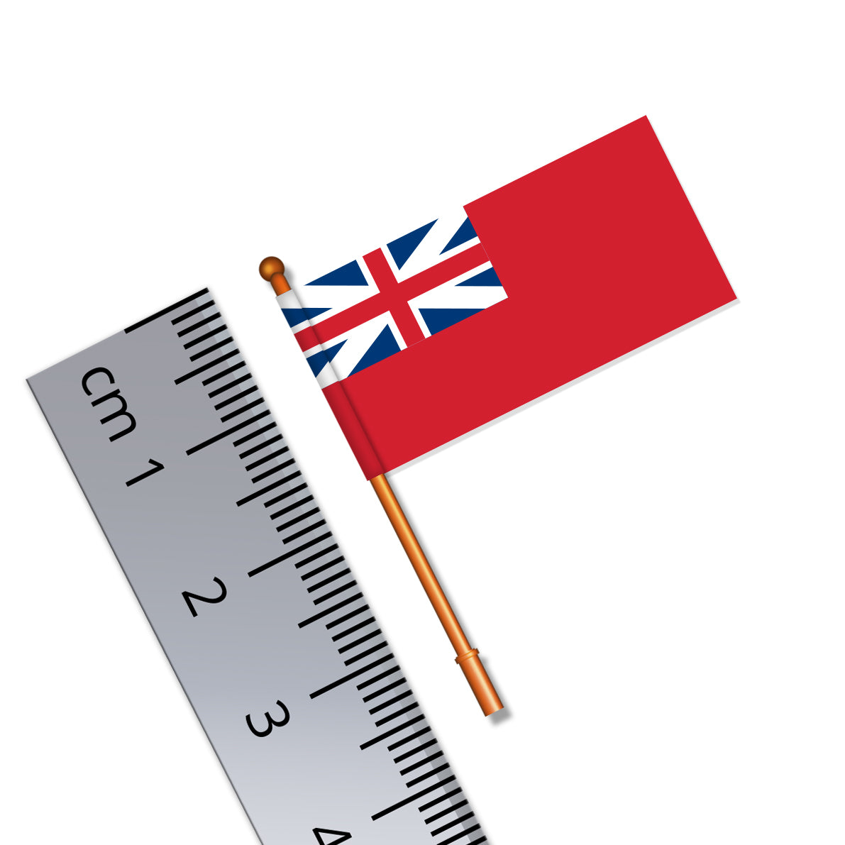 British Navy Red Ensign (Small Naval Flag for Model Boat)