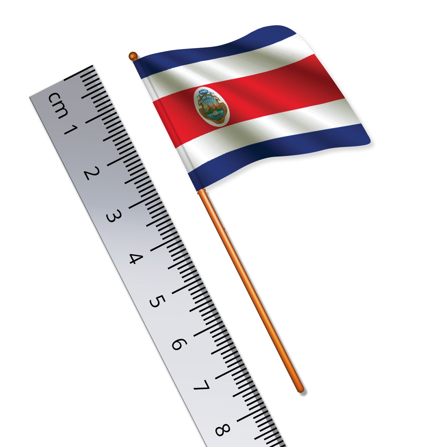 Costa Rican Flag (National Flag of Costa Rica)