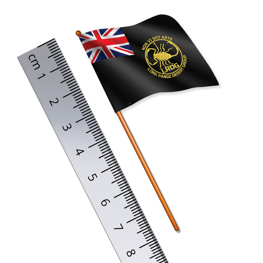 Long Range Desert Group (LRDG) 'Desert Scorpions' Flag Variation (World War II)
