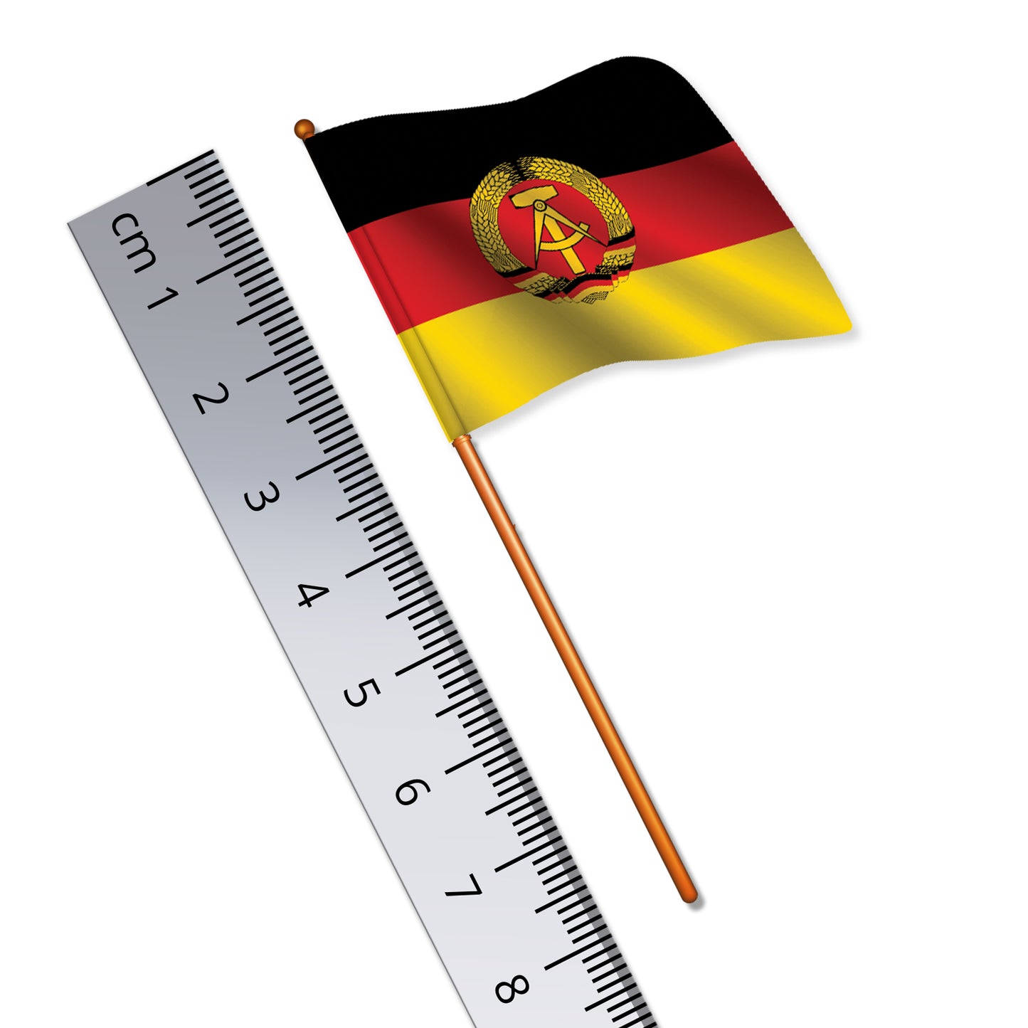 East German Flag (National Flag of East Germany)