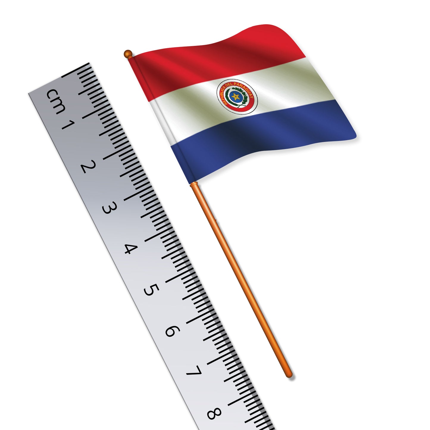 Paraguayan Flag (National Flag of Paraguay)