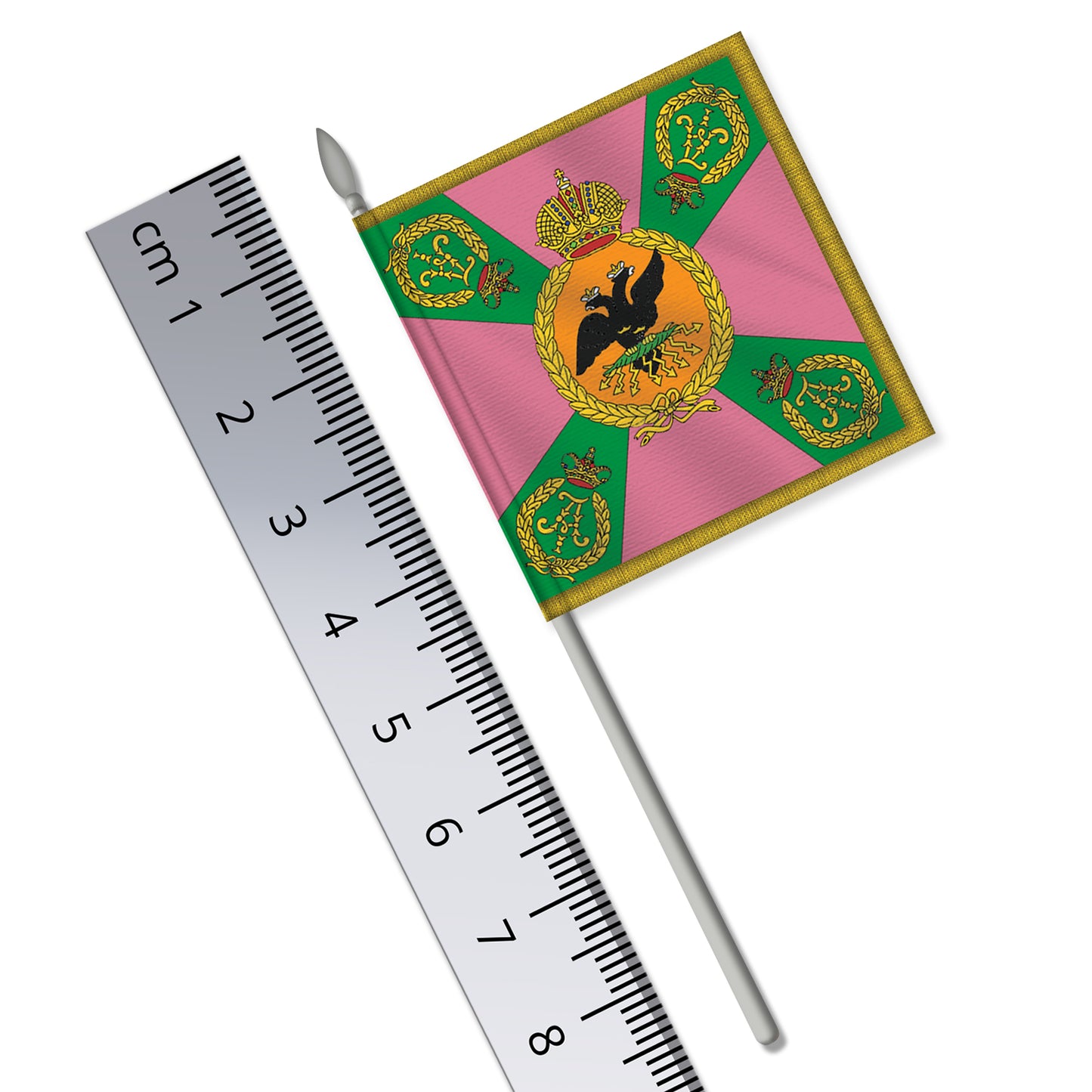 The Empire of Russia (Schlisselburg) Flag of the Napoleonic Wars