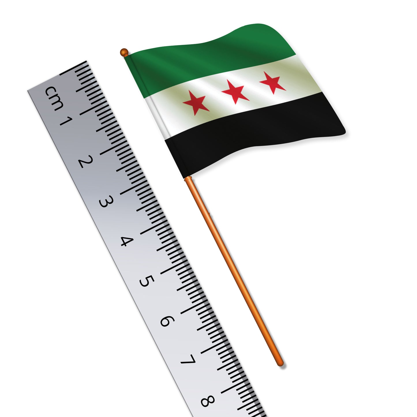 Syrian Republic Flag (National Flag of the Syrian Republic 1930–1950)