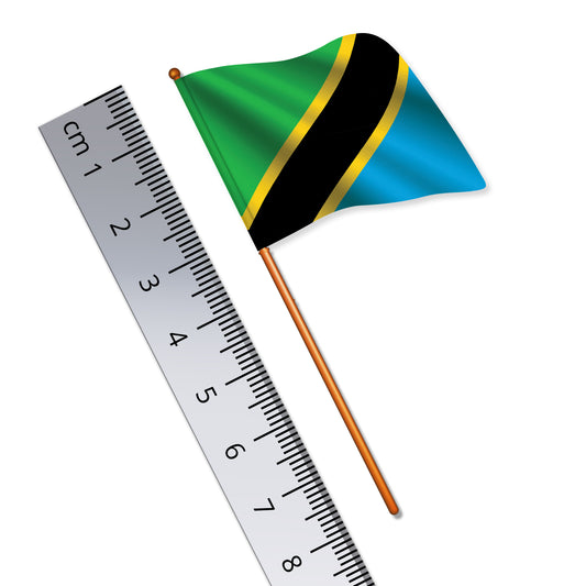 Tanzanian Flag (National Flag of Tanzania)