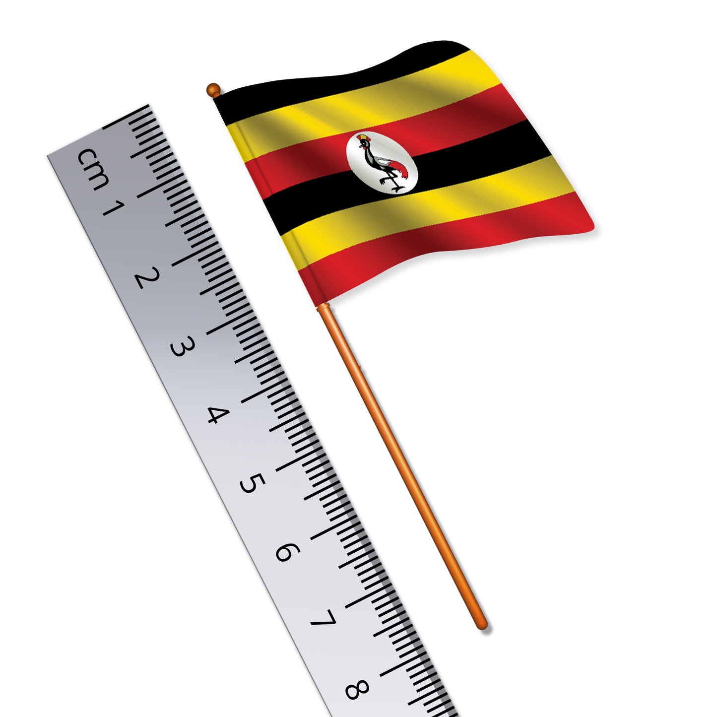 Ugandan Flag (National Flag of Uganda)